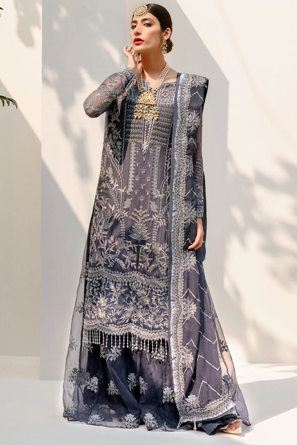 Motifz | Premium Embroidered Formals 24 | 3190 - Hoorain Designer Wear - Pakistani Ladies Branded Stitched Clothes in United Kingdom, United states, CA and Australia