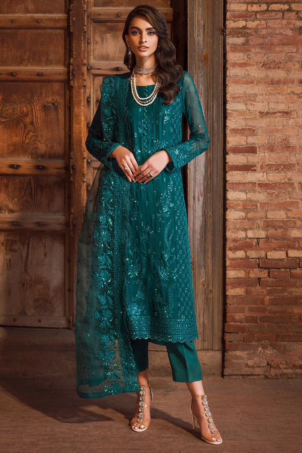 Motifz | Premium Embroidered Formals 24 | 4123 - Hoorain Designer Wear - Pakistani Ladies Branded Stitched Clothes in United Kingdom, United states, CA and Australia
