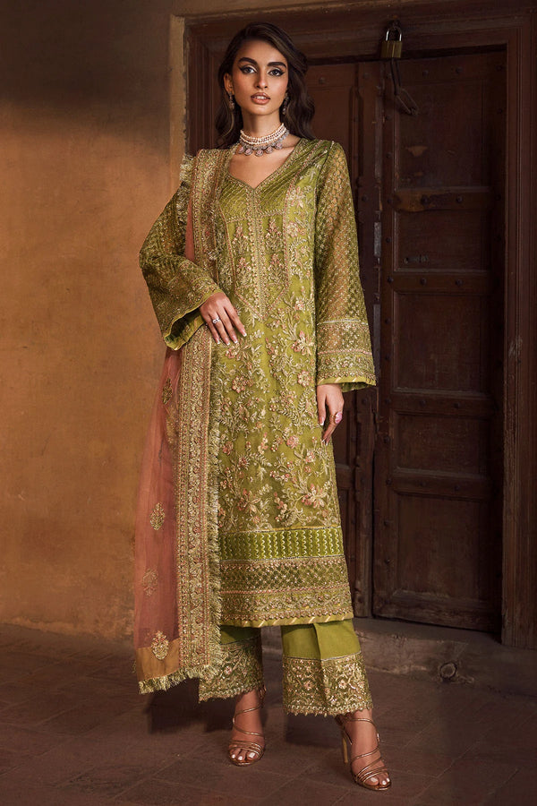 Motifz | Premium Embroidered Formals 24 | 4125 - Hoorain Designer Wear - Pakistani Ladies Branded Stitched Clothes in United Kingdom, United states, CA and Australia