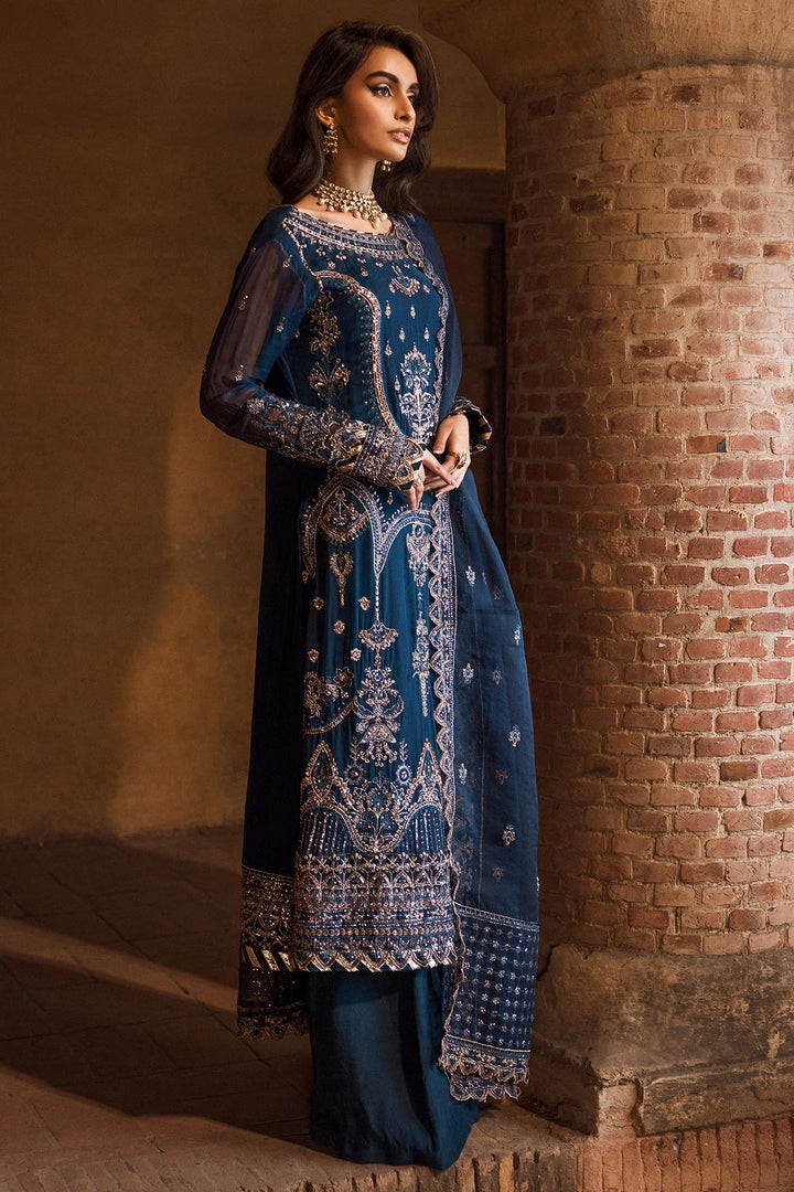 Motifz | Premium Embroidered Formals 24 | 4126 - Hoorain Designer Wear - Pakistani Ladies Branded Stitched Clothes in United Kingdom, United states, CA and Australia
