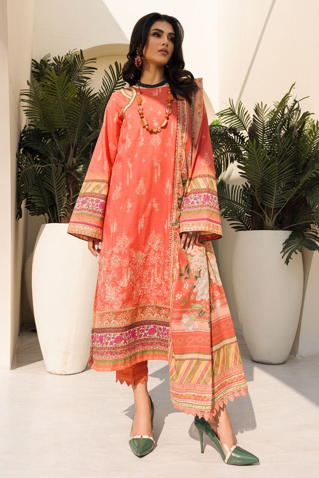 Motifz | Umang Luxury Lawn | A-03 - Pakistani Clothes for women, in United Kingdom and United States