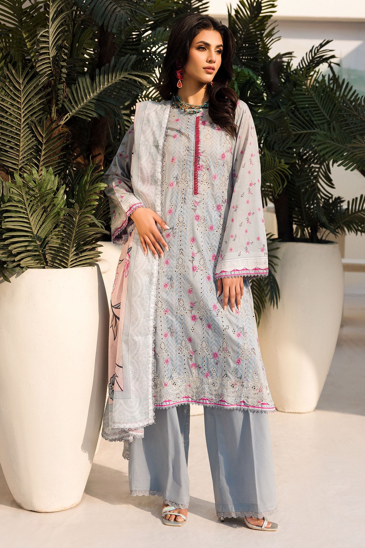 Motifz | Umang Luxury Lawn | A-04 - Pakistani Clothes for women, in United Kingdom and United States