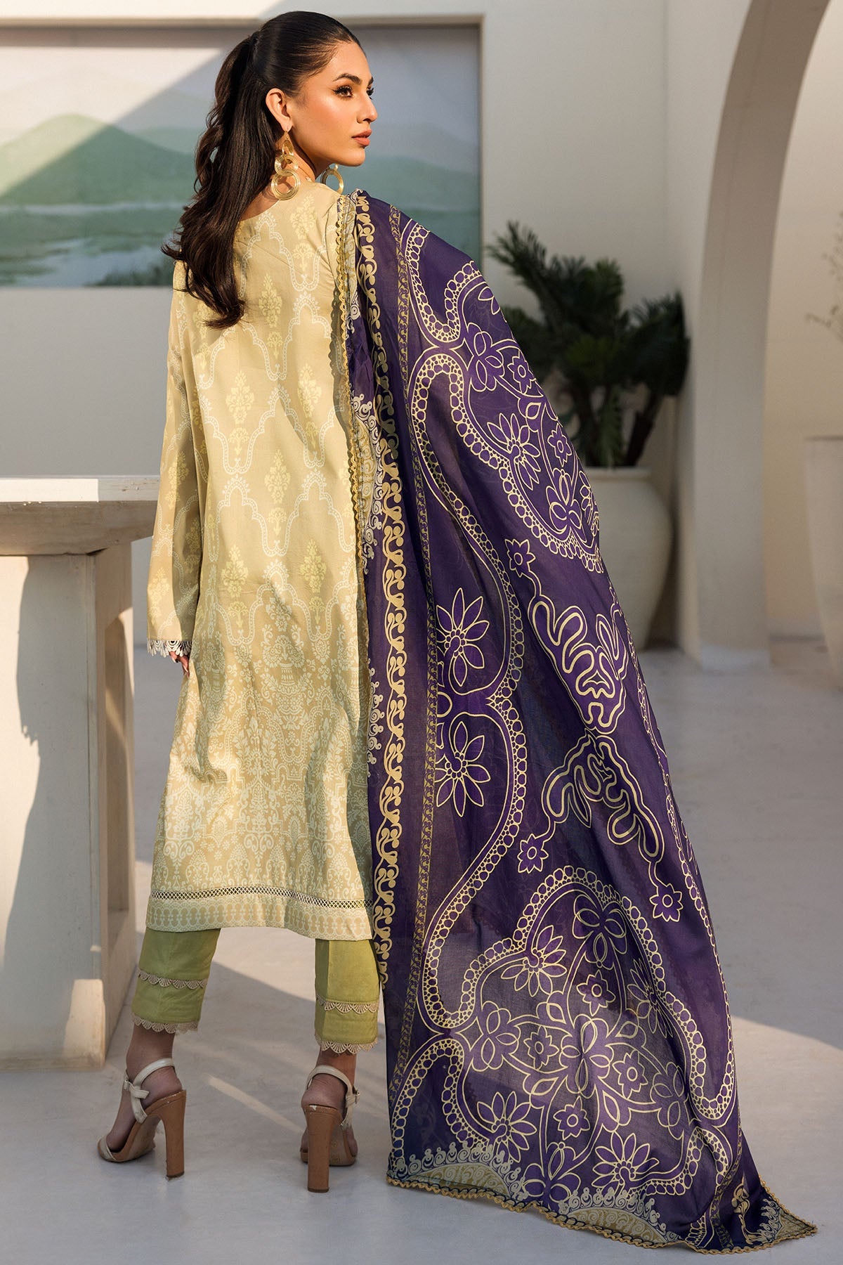 Motifz | Umang Luxury Lawn | A-05 - Pakistani Clothes for women, in United Kingdom and United States