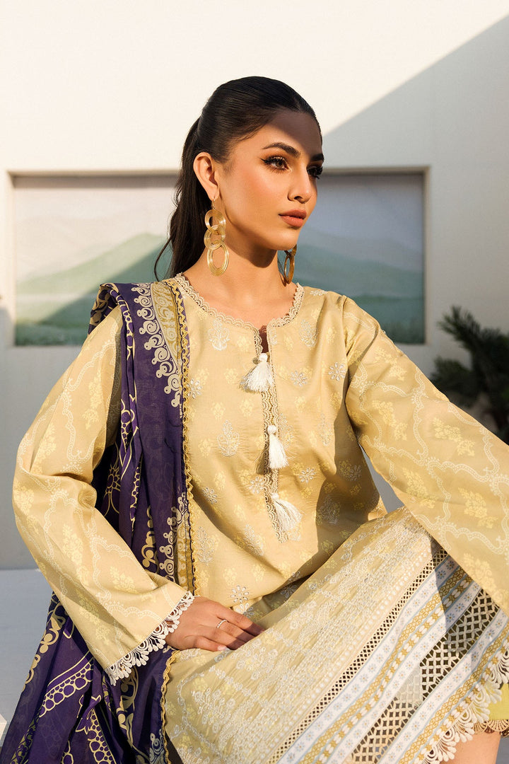 Motifz | Umang Luxury Lawn | A-05 - Hoorain Designer Wear - Pakistani Ladies Branded Stitched Clothes in United Kingdom, United states, CA and Australia