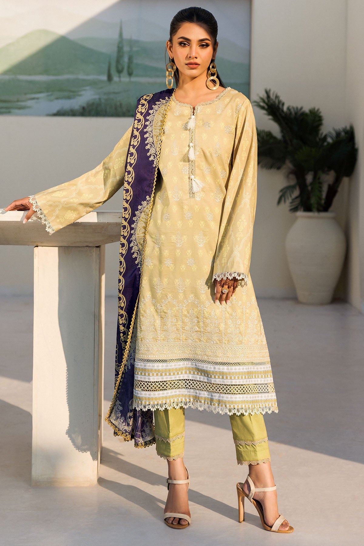 Motifz | Umang Luxury Lawn | A-05 - Pakistani Clothes for women, in United Kingdom and United States