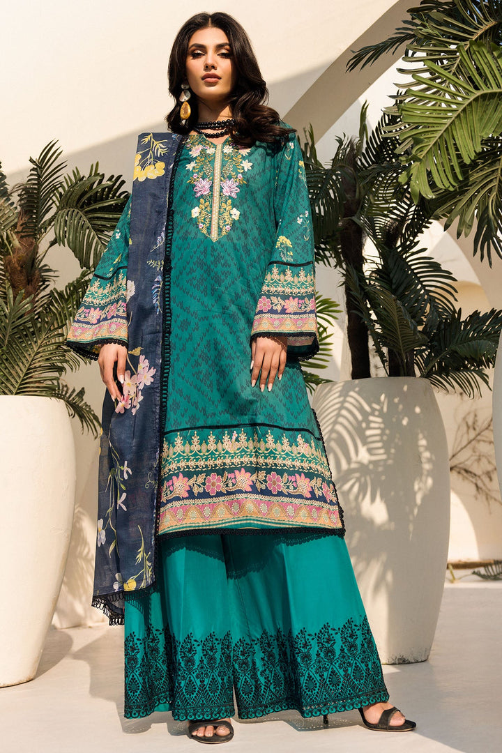 Motifz | Umang Luxury Lawn | A-06 - Hoorain Designer Wear - Pakistani Ladies Branded Stitched Clothes in United Kingdom, United states, CA and Australia