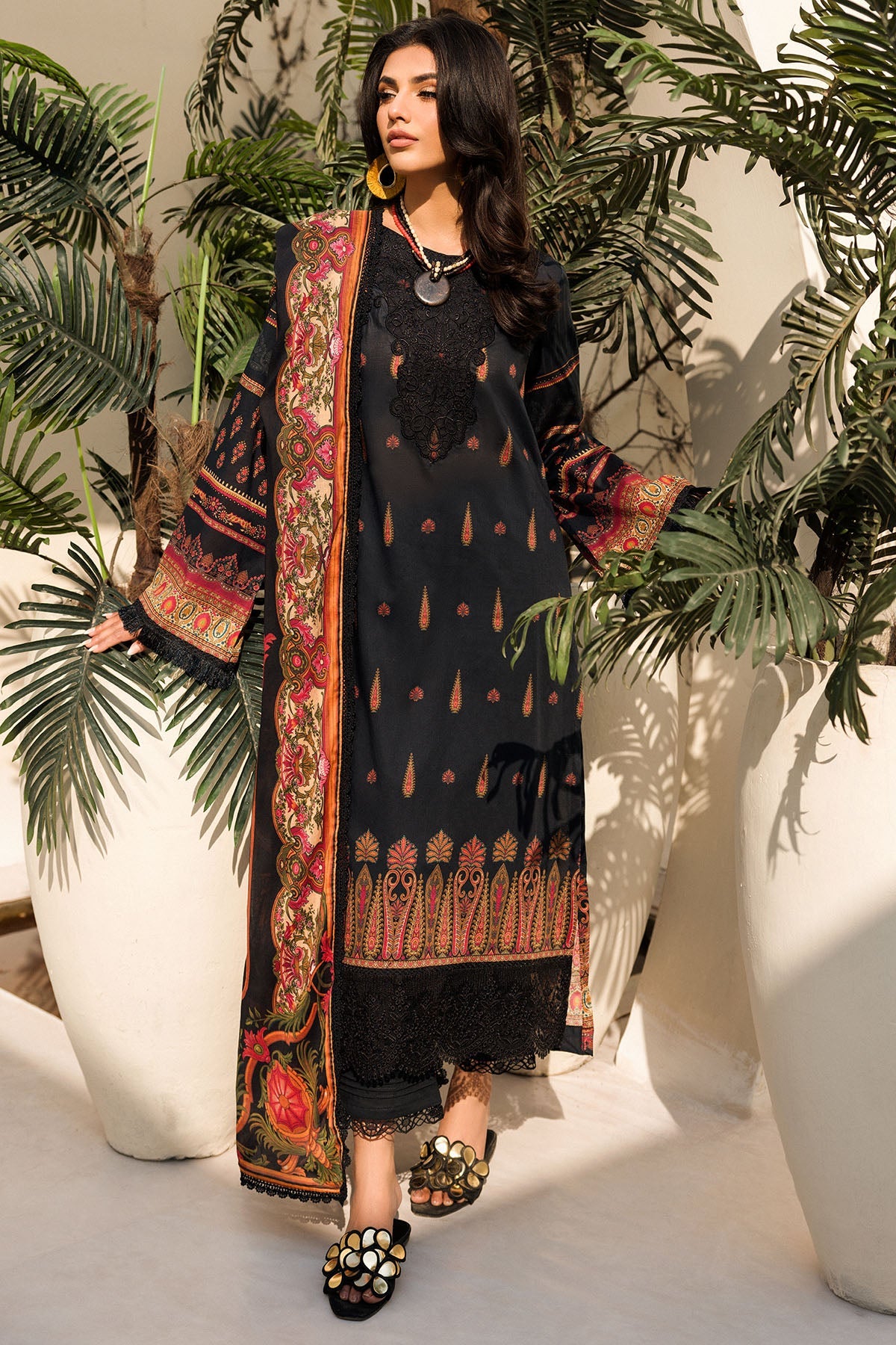 Motifz | Umang Luxury Lawn | A-08 - Pakistani Clothes for women, in United Kingdom and United States