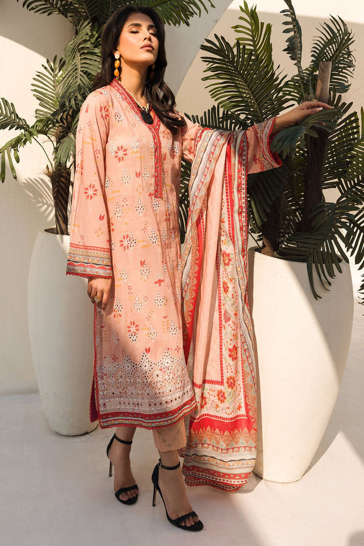 Motifz | Umang Luxury Lawn | A-09 - Hoorain Designer Wear - Pakistani Ladies Branded Stitched Clothes in United Kingdom, United states, CA and Australia