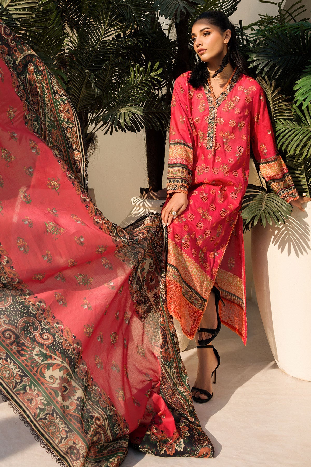 Motifz | Umang Luxury Lawn | A-11 - Pakistani Clothes for women, in United Kingdom and United States