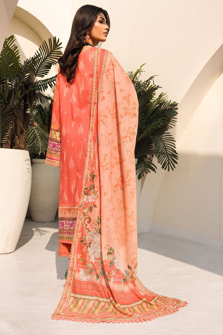 Motifz | Umang Luxury Lawn | A-03 - Hoorain Designer Wear - Pakistani Ladies Branded Stitched Clothes in United Kingdom, United states, CA and Australia