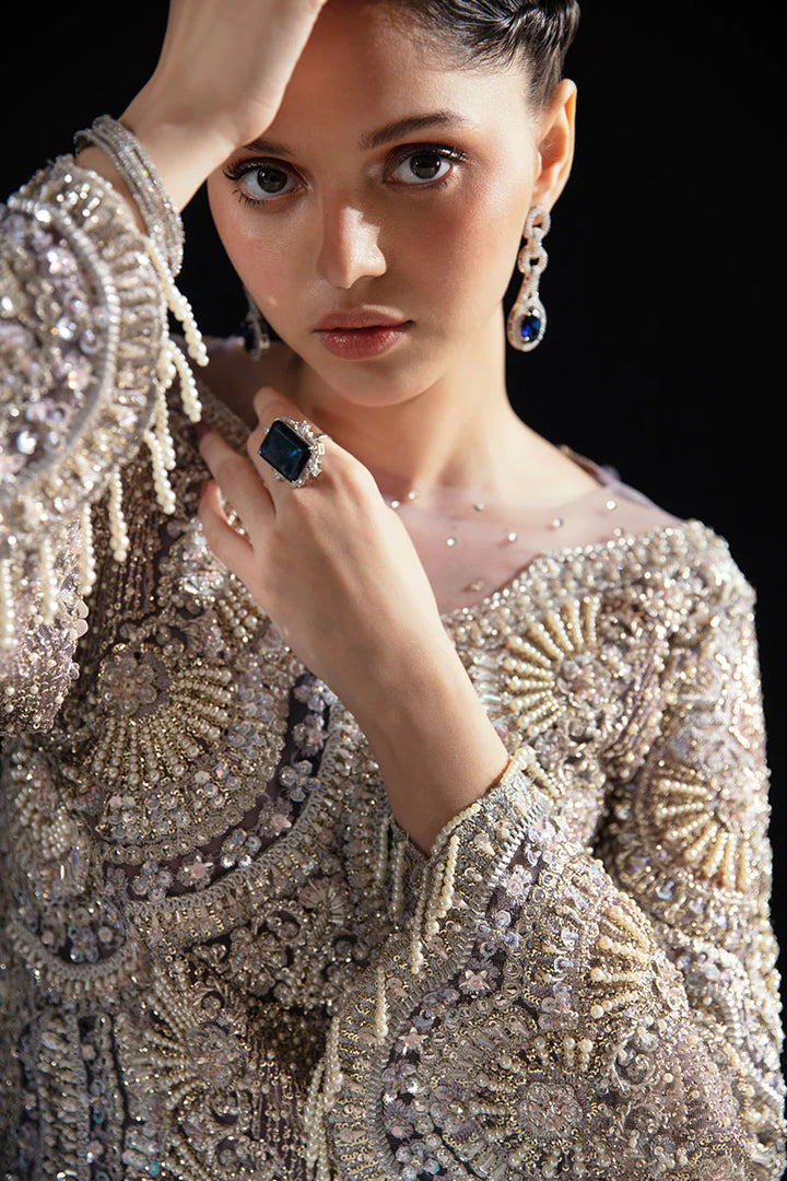 Mushq | Fleur Luxury Eid Pret | Nuru - Hoorain Designer Wear - Pakistani Ladies Branded Stitched Clothes in United Kingdom, United states, CA and Australia