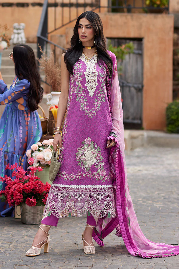 Mushq | Te Amo Luxury Lawn 24 | ROMA RAPTURE - Hoorain Designer Wear - Pakistani Ladies Branded Stitched Clothes in United Kingdom, United states, CA and Australia