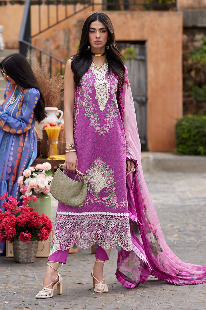 Mushq | Te Amo Luxury Lawn 24 | ROMA RAPTURE - Hoorain Designer Wear - Pakistani Ladies Branded Stitched Clothes in United Kingdom, United states, CA and Australia