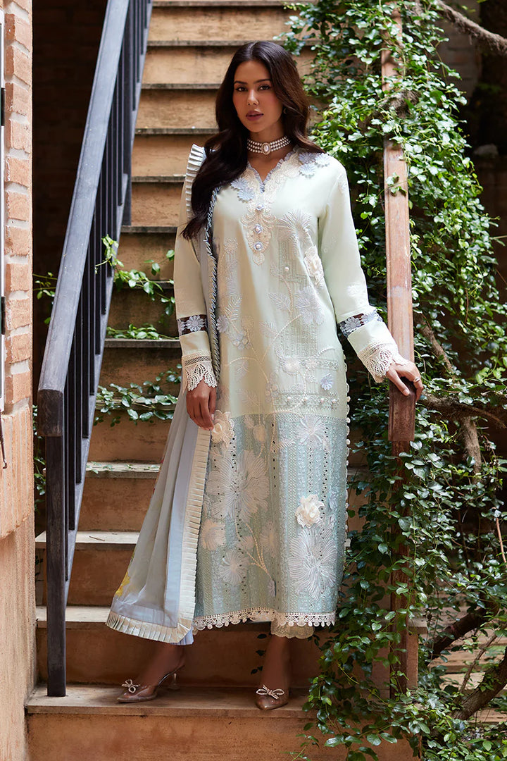 Mushq | Te Amo Luxury Lawn 24 | CAPRI CHARM - Hoorain Designer Wear - Pakistani Ladies Branded Stitched Clothes in United Kingdom, United states, CA and Australia