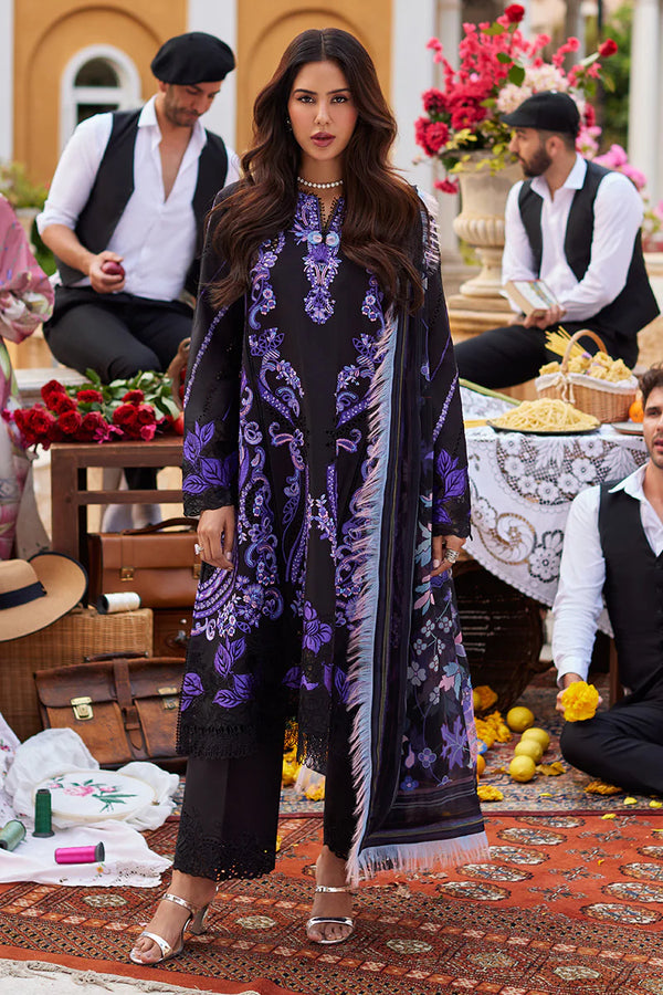 Mushq | Te Amo Luxury Lawn 24 | SARDINIA SPLENDOR - Hoorain Designer Wear - Pakistani Ladies Branded Stitched Clothes in United Kingdom, United states, CA and Australia
