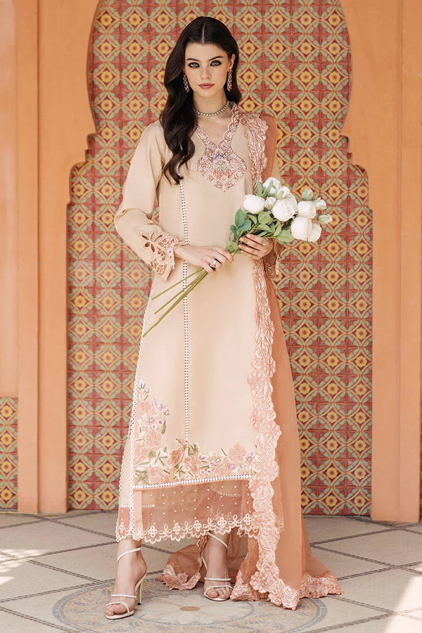 Mushq | Tehreem Luxury Pret 24 | ENCHANTED ELEGANCE - Hoorain Designer Wear - Pakistani Ladies Branded Stitched Clothes in United Kingdom, United states, CA and Australia