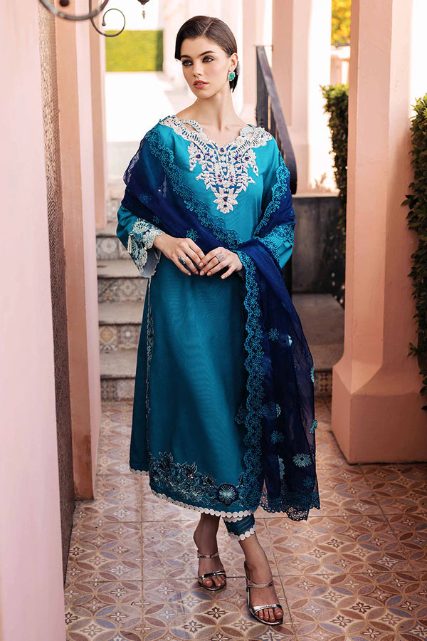 Mushq | Tehreem Luxury Pret 24 | WHISPERING WILLOW - Hoorain Designer Wear - Pakistani Ladies Branded Stitched Clothes in United Kingdom, United states, CA and Australia