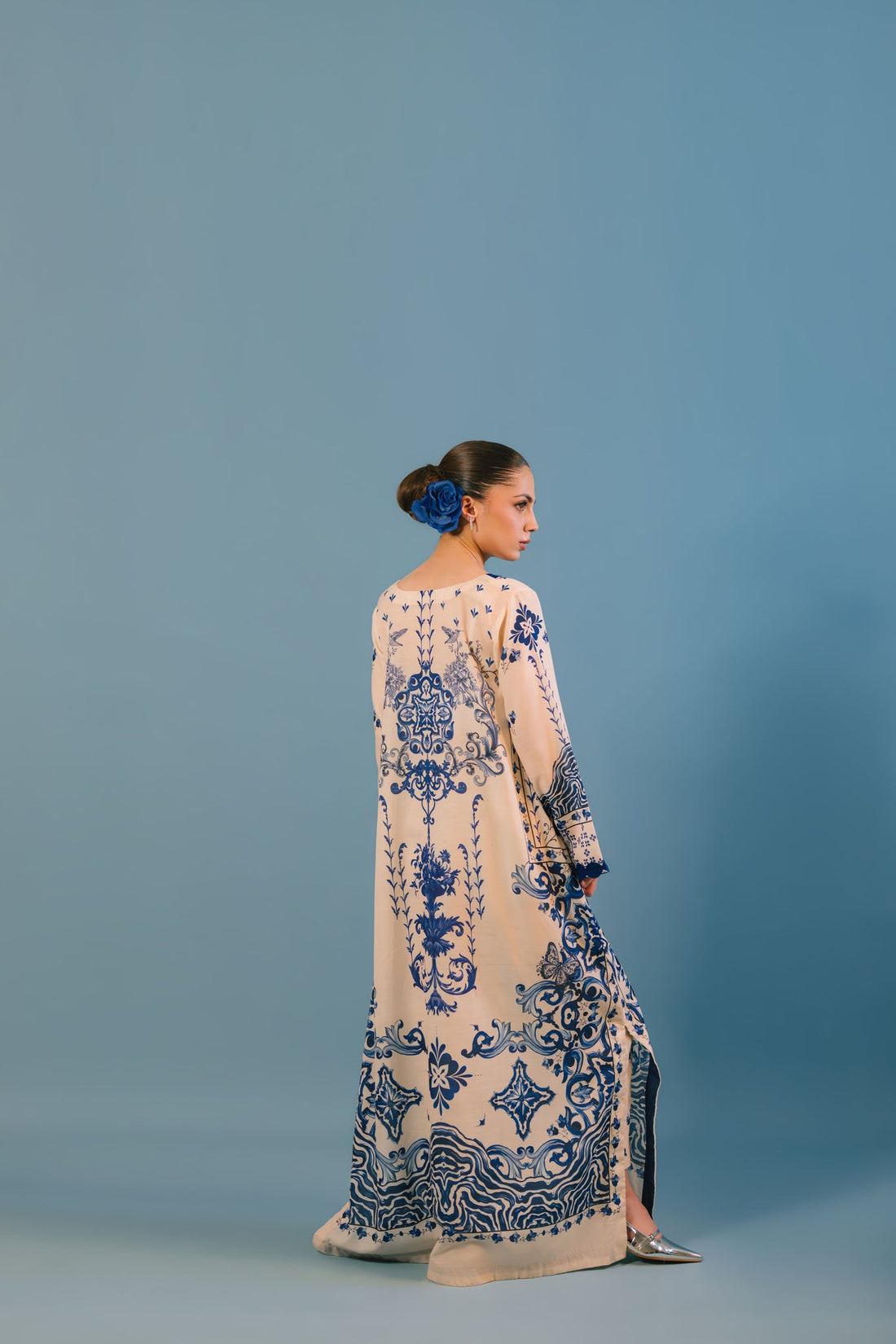 Sammy K | Lawn Pret 25 |Blue Bell