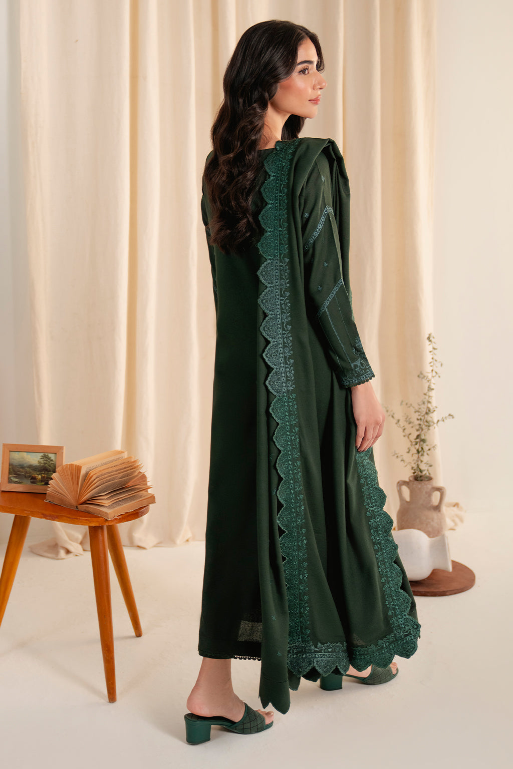 Neeshay | Fall Pret 24 | Emerald Drape