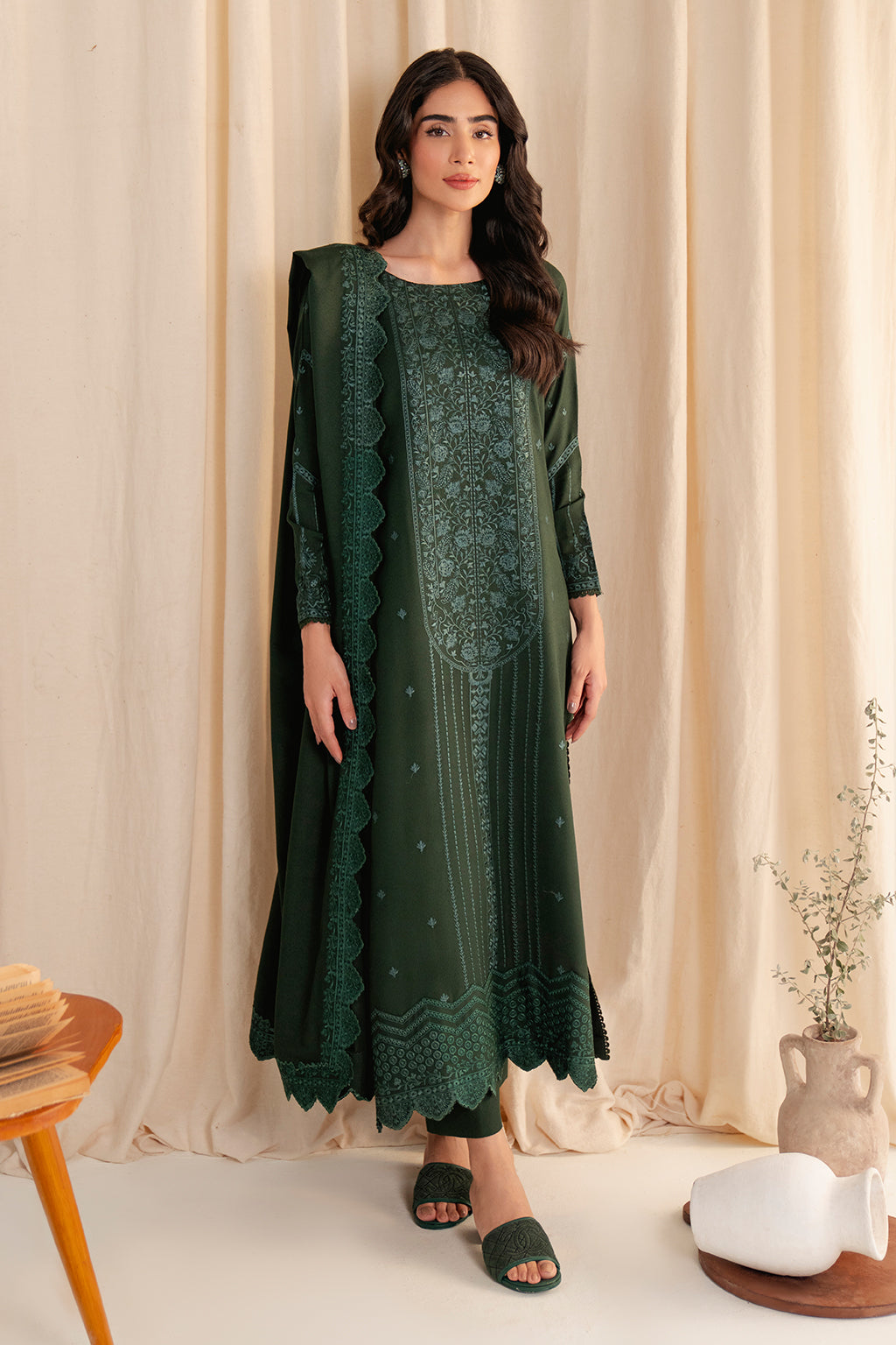 Neeshay | Fall Pret 24 | Emerald Drape