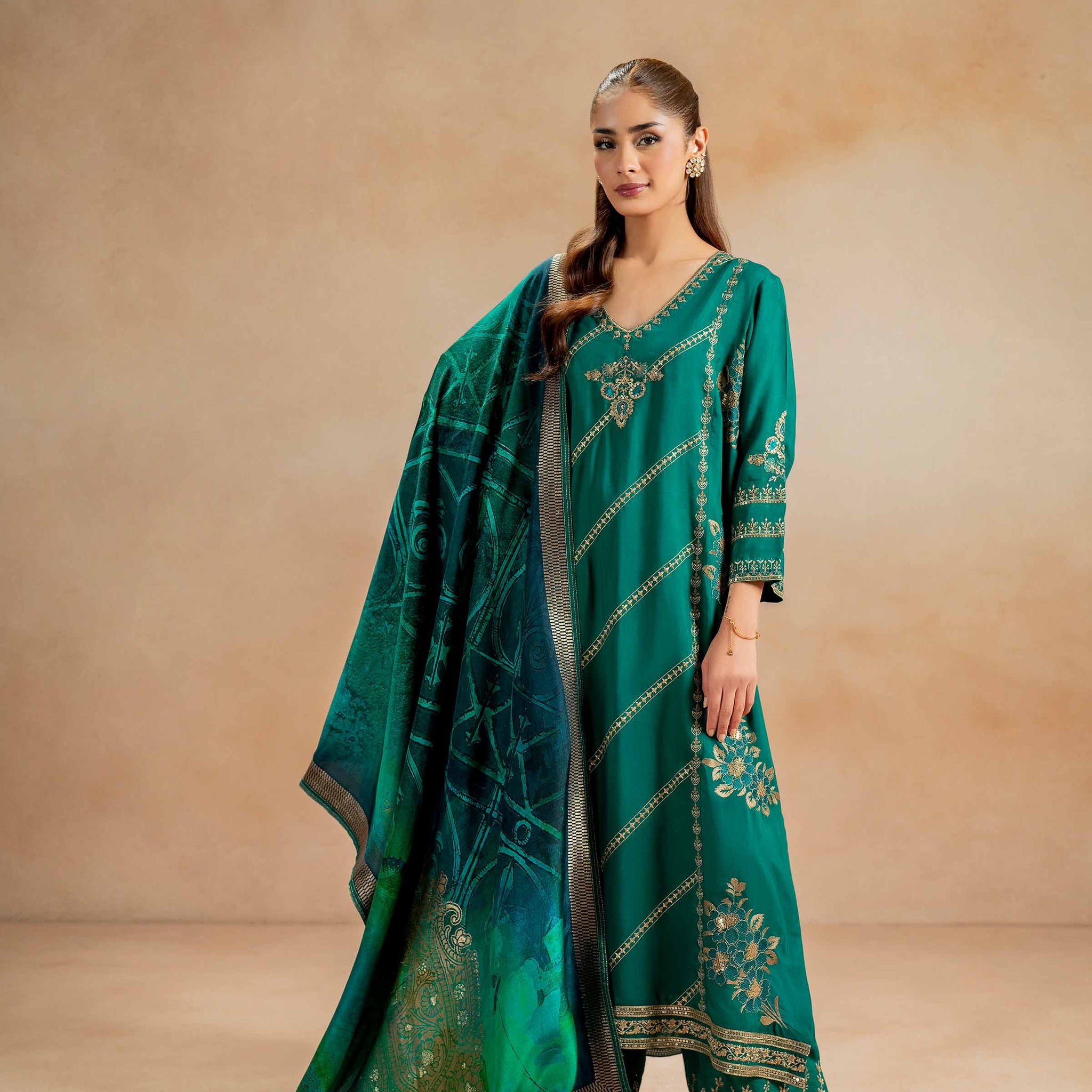 Nishat Linen | Luxury Collection 2024 |   42308021