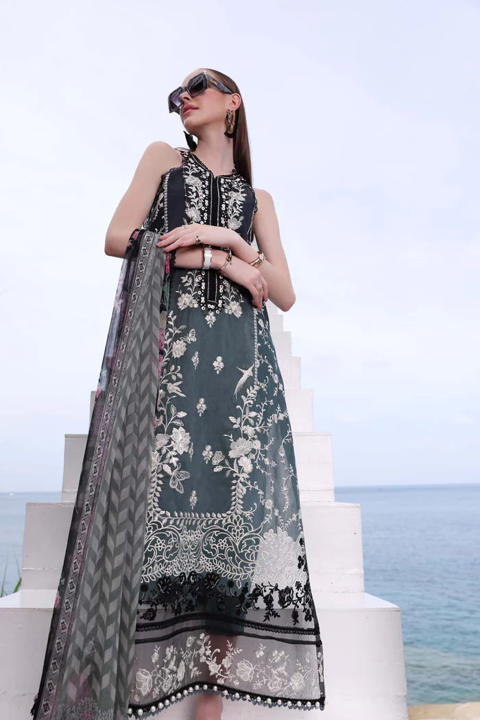 Noor by Saadia Asad | Luxe Printkari 24 | D2-B - Hoorain Designer Wear - Pakistani Ladies Branded Stitched Clothes in United Kingdom, United states, CA and Australia