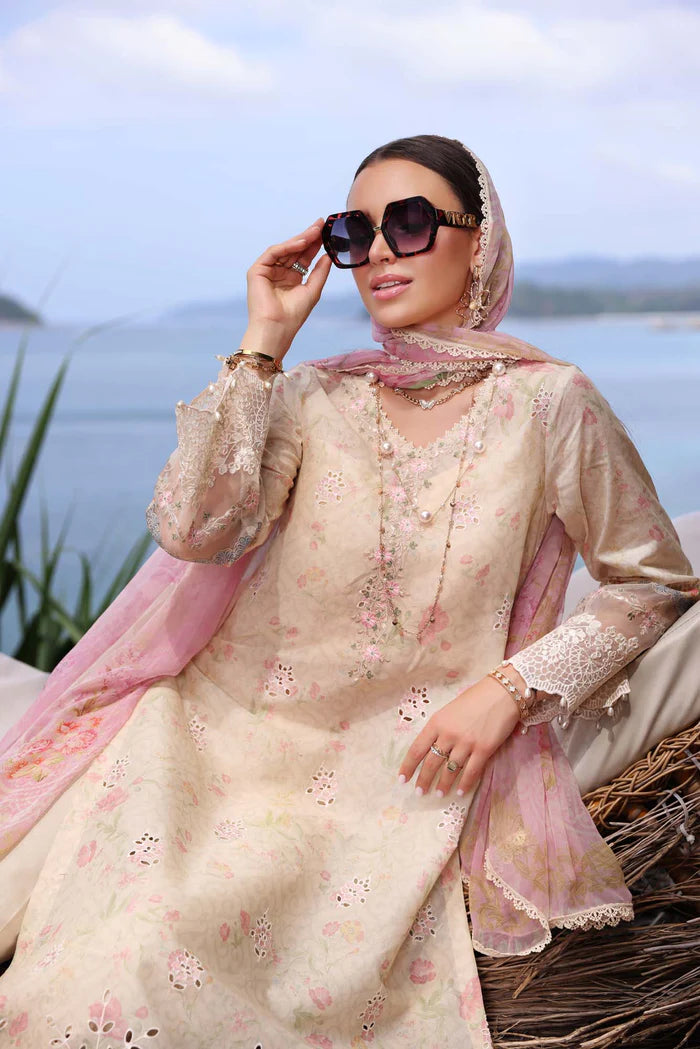 Noor by Saadia Asad | Luxe Printkari 24 | 5B - Hoorain Designer Wear - Pakistani Ladies Branded Stitched Clothes in United Kingdom, United states, CA and Australia