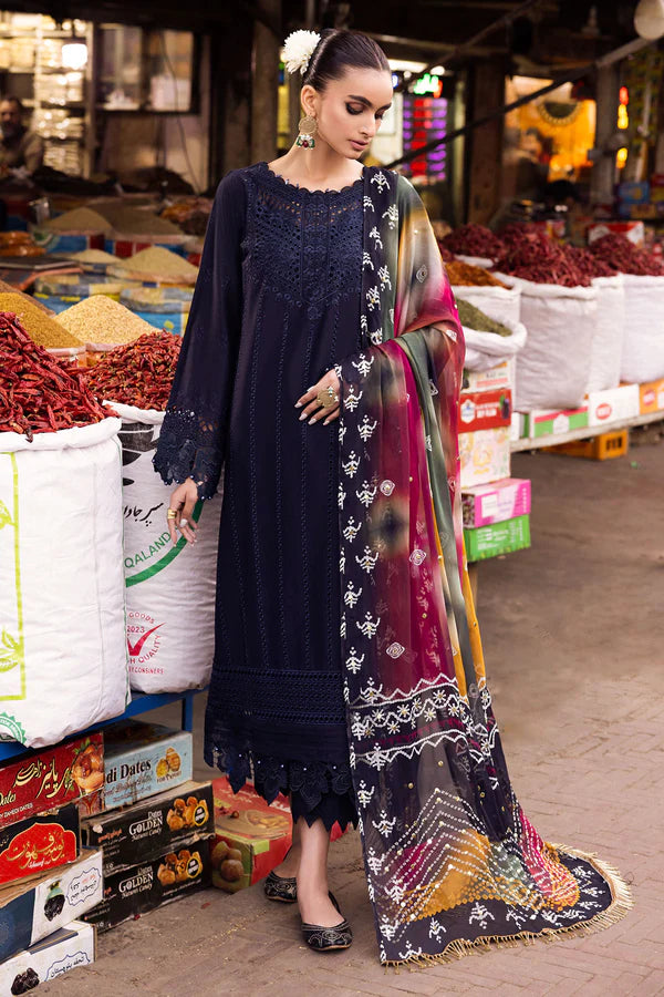 Nureh | Bazaar Lawn Chikankari 24 | NS-129 - Hoorain Designer Wear - Pakistani Ladies Branded Stitched Clothes in United Kingdom, United states, CA and Australia