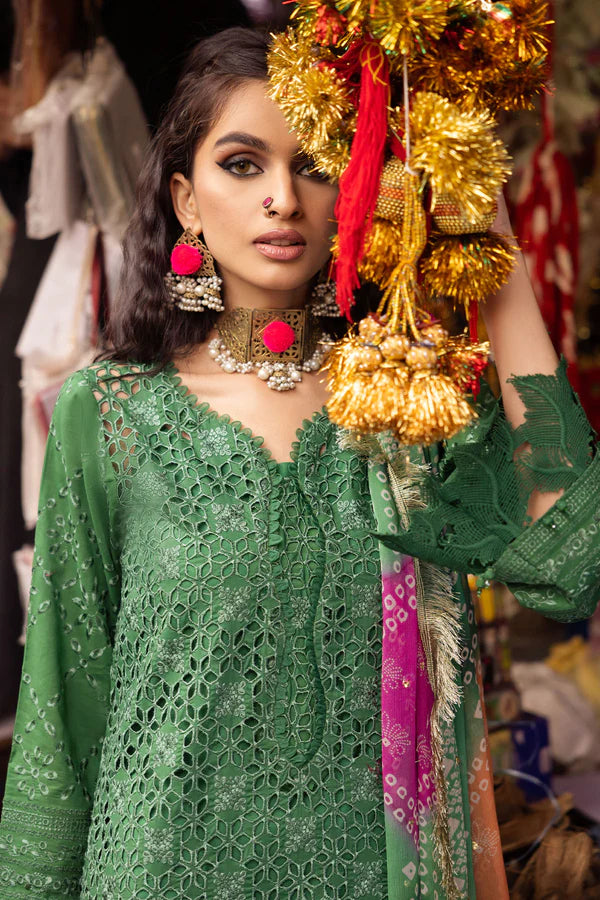 Nureh | Bazaar Lawn Chikankari 24 | NS-126 - Hoorain Designer Wear - Pakistani Ladies Branded Stitched Clothes in United Kingdom, United states, CA and Australia