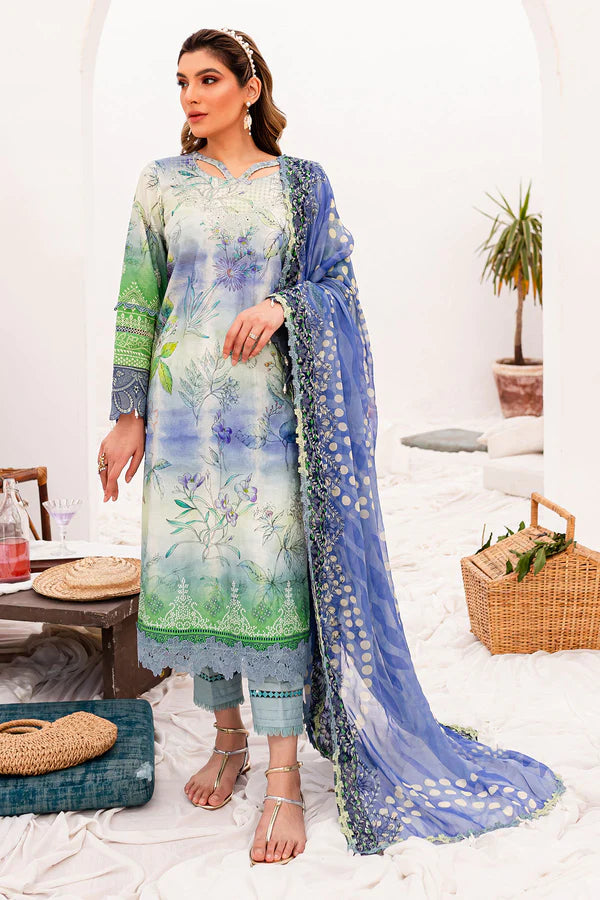Nureh | Gardenia Lawn 24 | NSG-147 - Hoorain Designer Wear - Pakistani Ladies Branded Stitched Clothes in United Kingdom, United states, CA and Australia