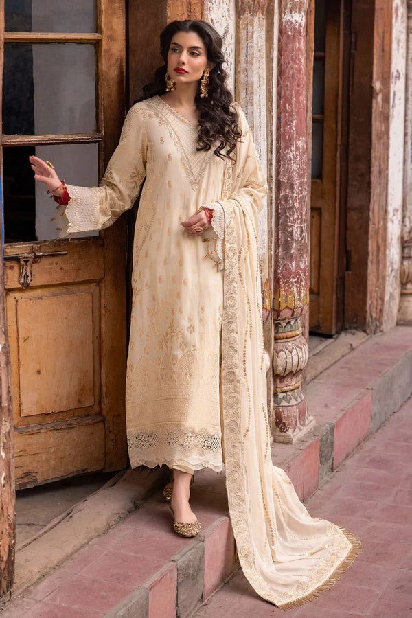 Nureh | Jacquard Lawn | Alif - Hoorain Designer Wear - Pakistani Ladies Branded Stitched Clothes in United Kingdom, United states, CA and Australia