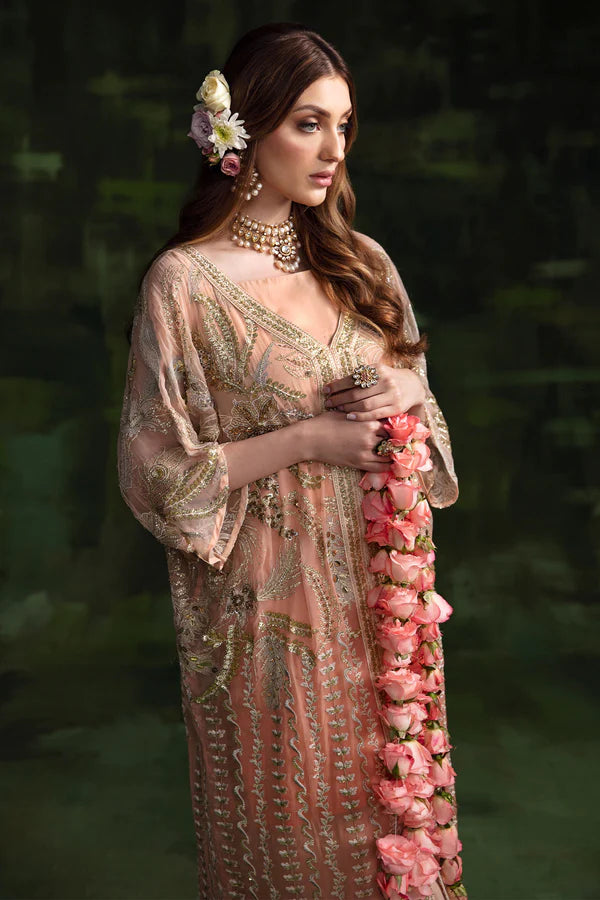 Nureh | Wedding Formals 24 | Sheer Pink - Pakistani Clothes for women, in United Kingdom and United States