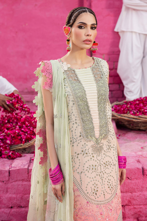 Nureh | Mela Luxury Lawn | NDS-103 - Pakistani Clothes for women, in United Kingdom and United States