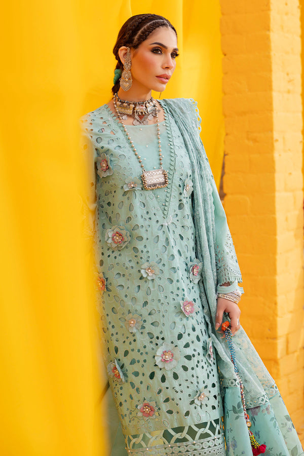 Nureh | Mela Luxury Lawn | NDS-102 - Pakistani Clothes for women, in United Kingdom and United States