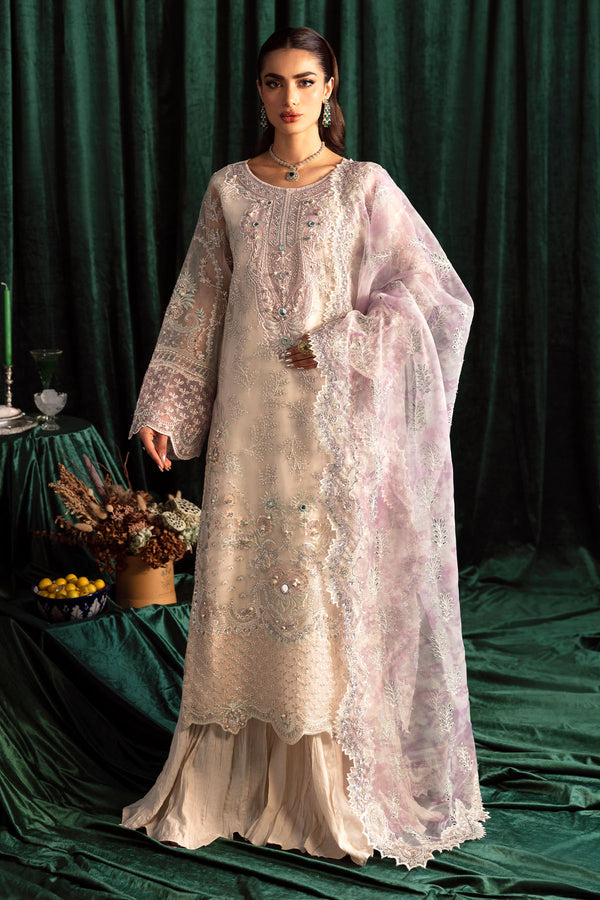 Nureh | Elanora Formals | NEL-43 - Hoorain Designer Wear - Pakistani Ladies Branded Stitched Clothes in United Kingdom, United states, CA and Australia