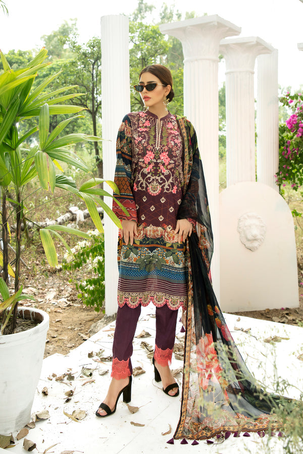 House of Nawab | Lawn Collection 24 | LAILA - Pakistani Clothes for women, in United Kingdom and United States