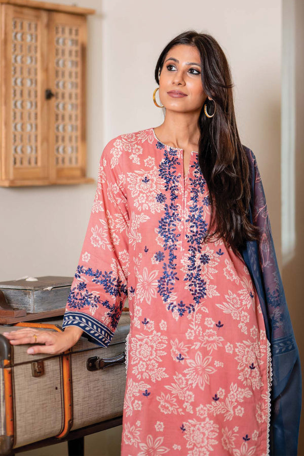 Sahar | Spring Summer Lawn | S-24 - Pakistani Clothes for women, in United Kingdom and United States