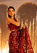 Zarqash | Bling Series | SCARLET - Pakistani Clothes for women, in United Kingdom and United States