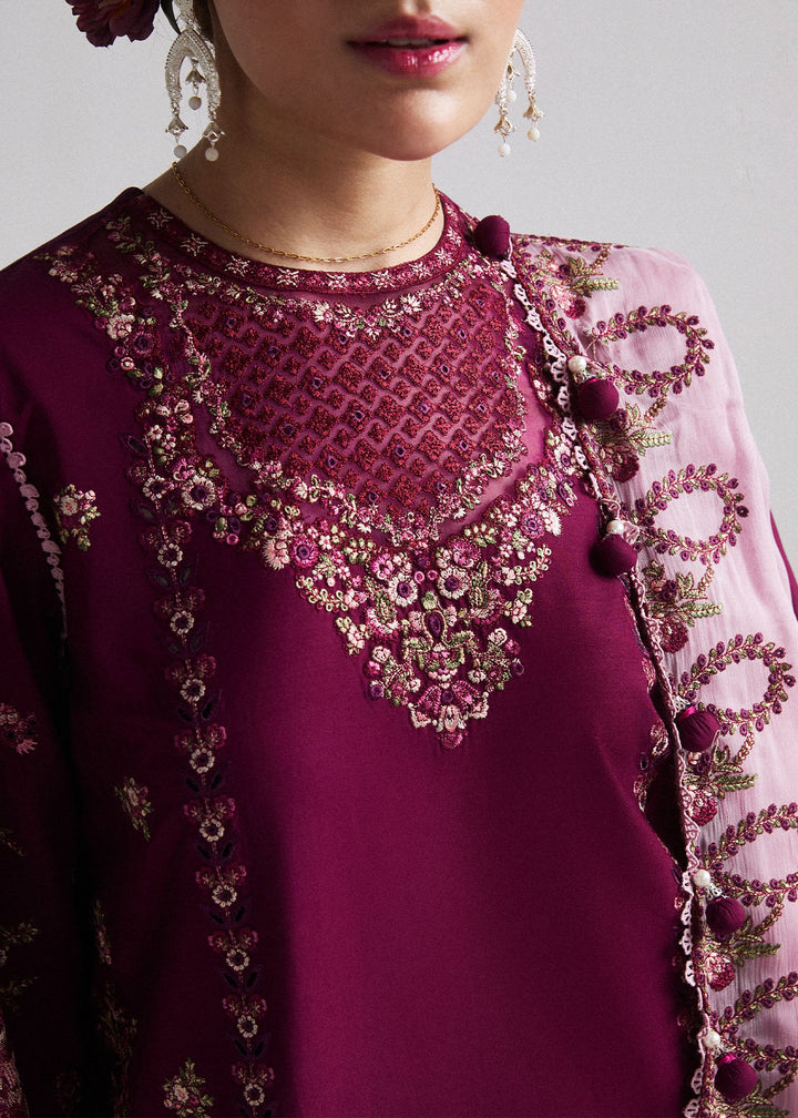 Hussain Rehar | Eid Lawn SS24 | Sangria - Pakistani Clothes for women, in United Kingdom and United States