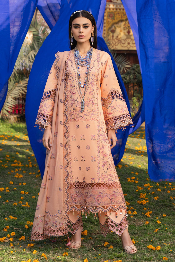 Alizeh | Rawayat Luxury Lawn 24 | Nazmin - Hoorain Designer Wear - Pakistani Ladies Branded Stitched Clothes in United Kingdom, United states, CA and Australia