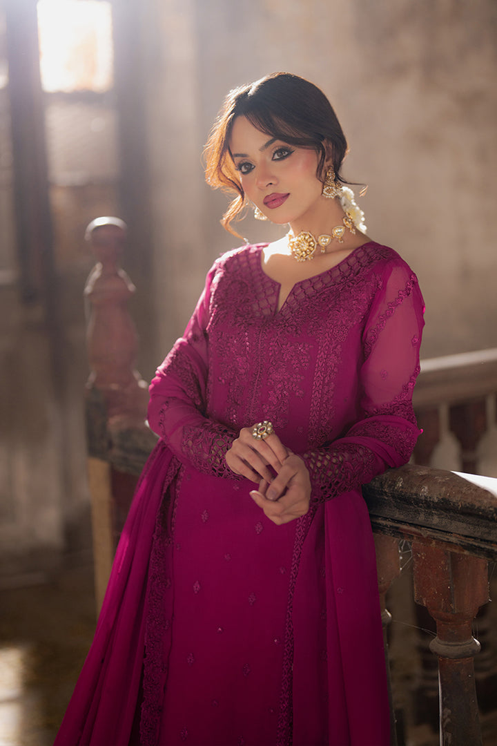 Azure | Ensembles Embroidered Formals | Plum Reverie