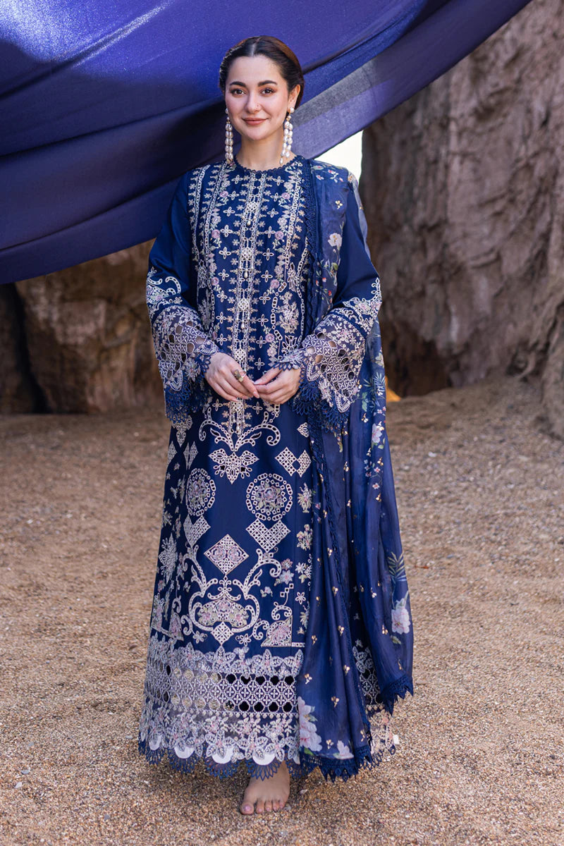 Qalamkar | Sahil Kinare Luxury Lawn | FP-06 MIRAY - Pakistani Clothes for women, in United Kingdom and United States