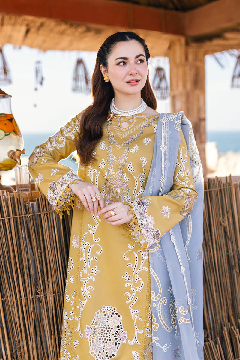 Qalamkar | Sahil Kinare Luxury Lawn | FP-03 SELMA - Pakistani Clothes for women, in United Kingdom and United States