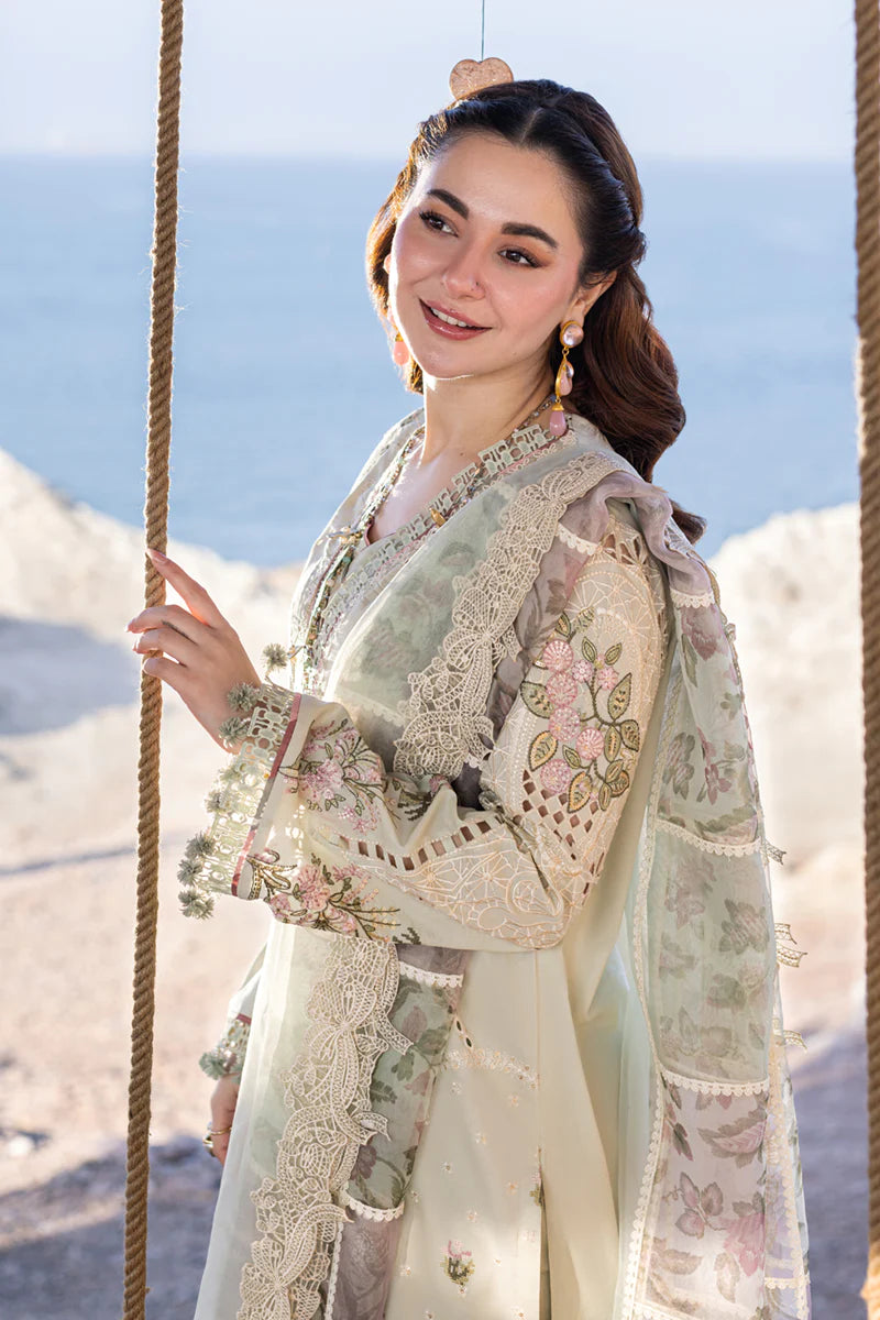 Qalamkar | Sahil Kinare Luxury Lawn | FP-15 RANIA - Pakistani Clothes for women, in United Kingdom and United States