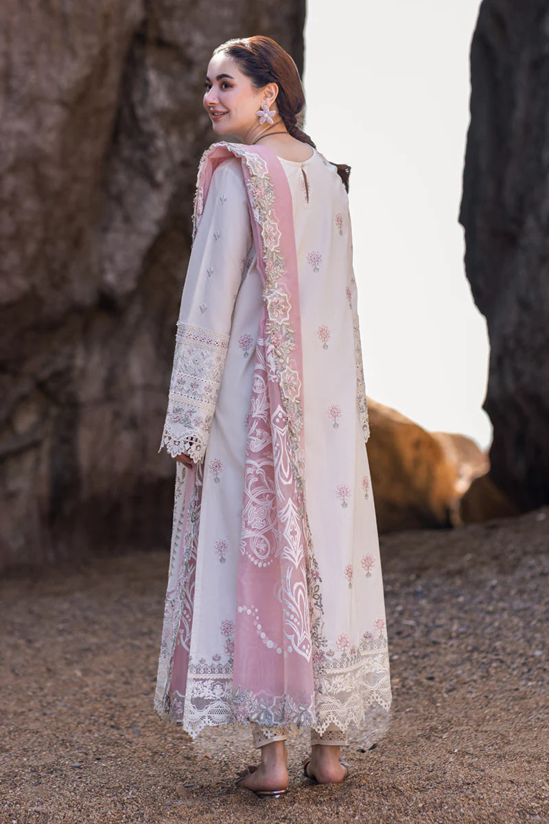 Qalamkar | Sahil Kinare Luxury Lawn | FP-13 MELEK - Pakistani Clothes for women, in United Kingdom and United States