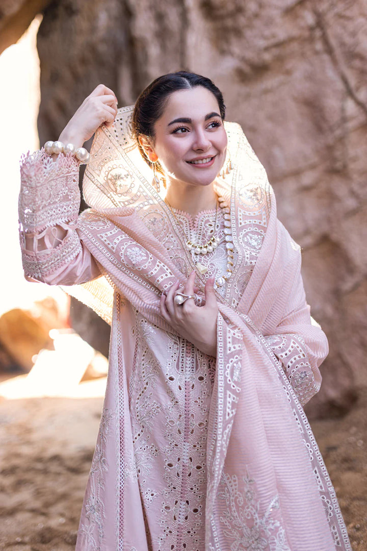 Qalamkar | Sahil Kinare Luxury Lawn | FP-05 AALIYAH - Hoorain Designer Wear - Pakistani Ladies Branded Stitched Clothes in United Kingdom, United states, CA and Australia