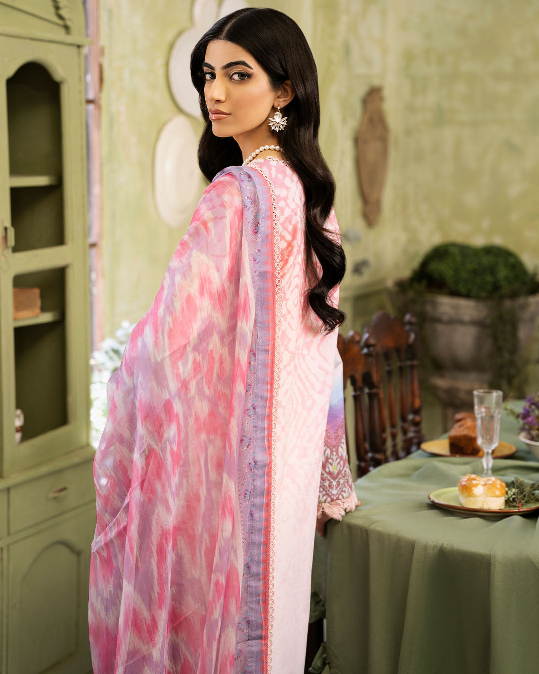 Roheenaz | Flora Printed Lawn | Amara - Pakistani Clothes for women, in United Kingdom and United States