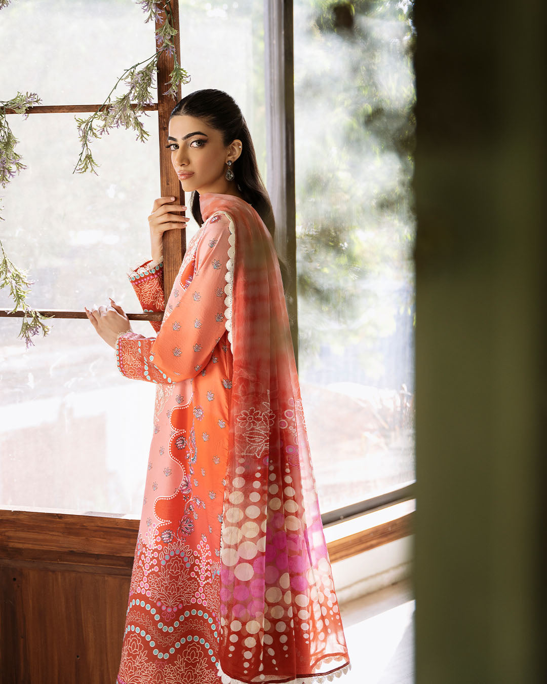 Roheenaz | Flora Printed Lawn | Serenade - Pakistani Clothes for women, in United Kingdom and United States