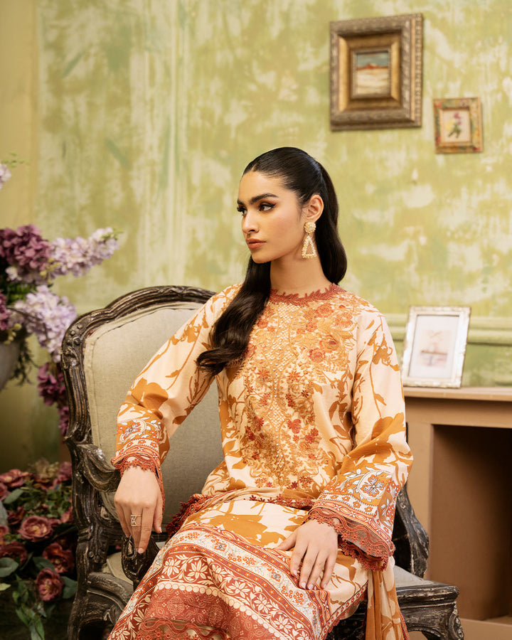 Roheenaz | Flora Printed Lawn | Harmonia - Hoorain Designer Wear - Pakistani Designer Clothes for women, in United Kingdom, United states, CA and Australia