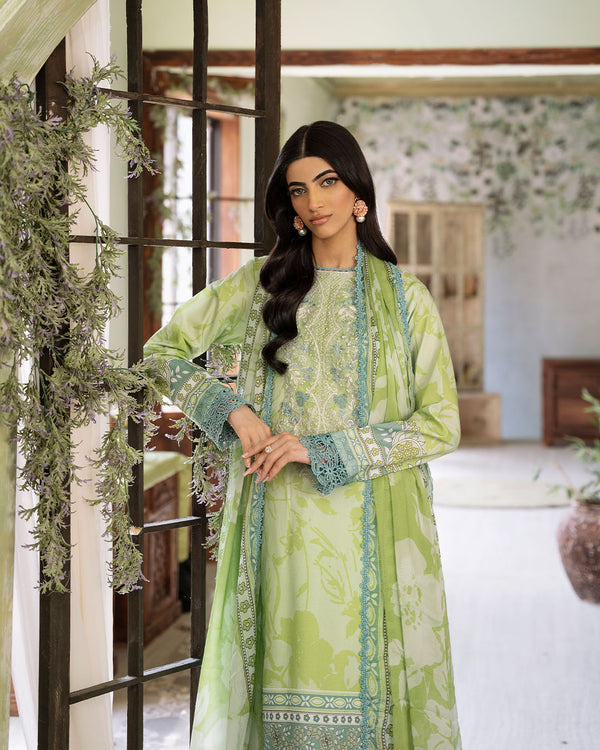 Roheenaz | Flora Printed Lawn | Euphoria - Pakistani Clothes for women, in United Kingdom and United States